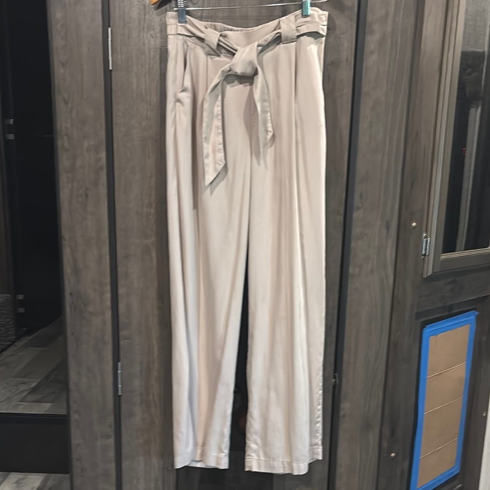 Pants has a couple of small stains on the waistband in the back.